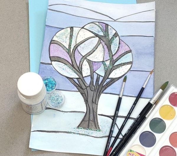 «Снежный витраж»