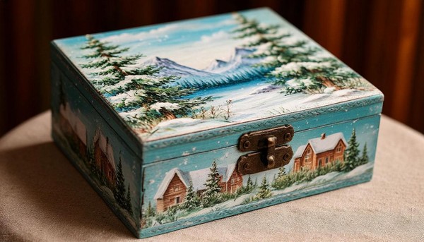 Творческая встреча «Чудеса декупажа» – Северный мотив