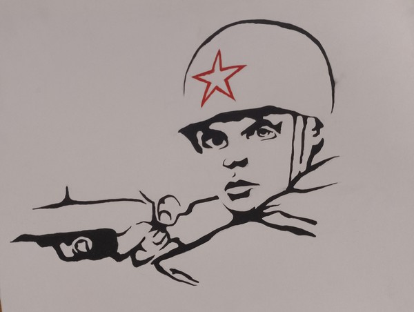 Выставка детского рисунка – «День освобождения Воронежа»