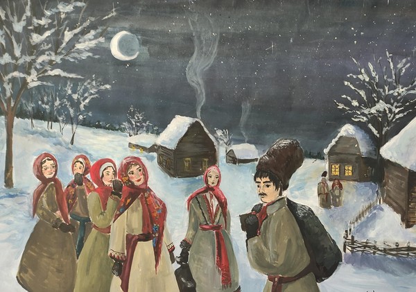 Выставка «Зимние зарисовки»