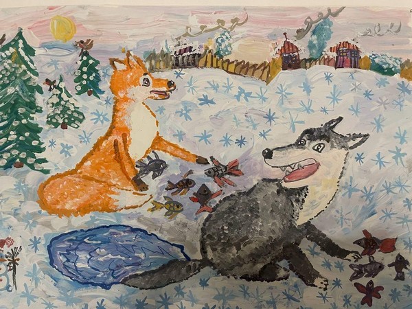 Выставка детских рисунков «Звёздочка мечты сверкает над домом»