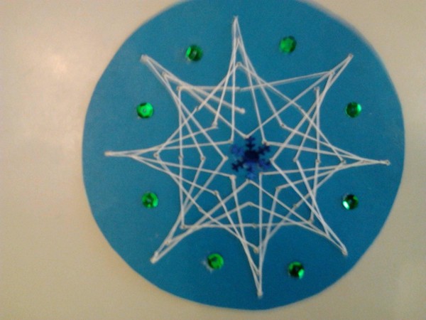 Мастер-класс «Снежинка» (изонить)