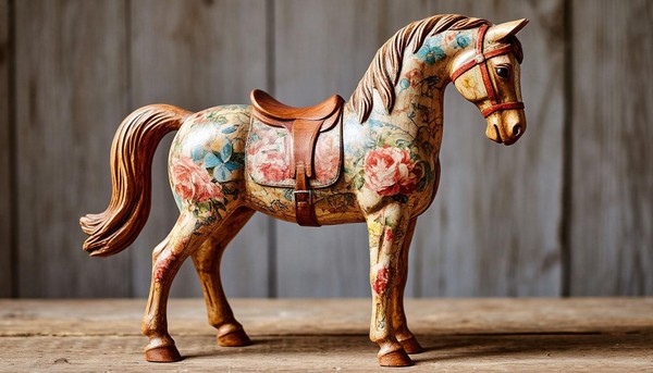 Мастер-класс «Расписная лошадка» в технике «Декупаж»