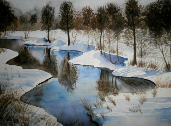 Выставка «Зимняя лирика»