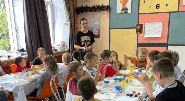 Мастер-класс от художника