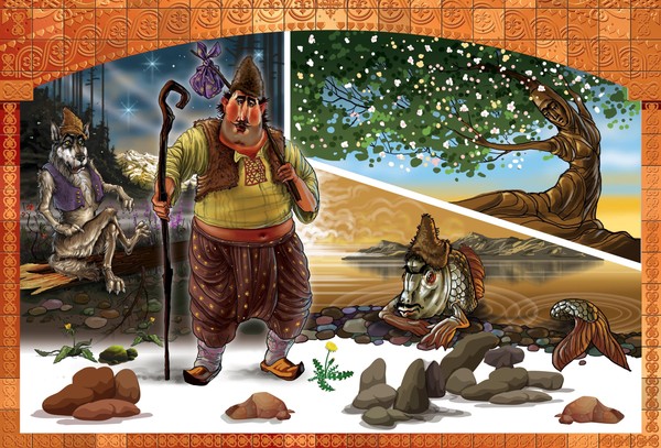 Кукольный спектакль «Шейдулла- лентяй» из серии сказок народов России