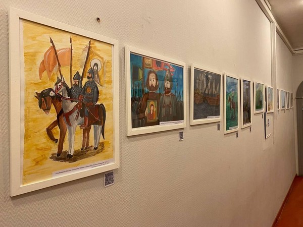 Художественная выставка «Воинская доблесть»