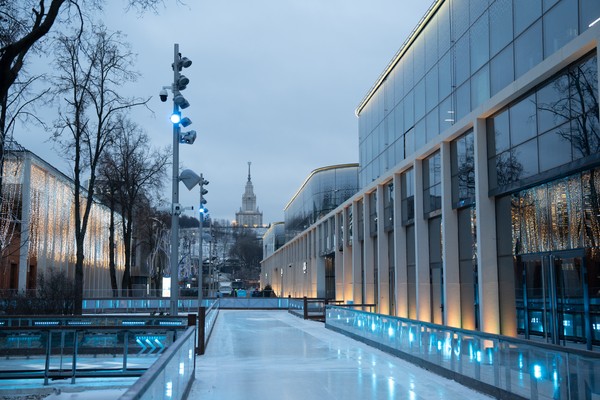 Мультимедийный каток в Лужниках