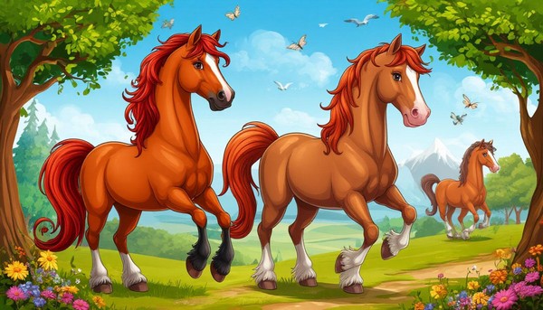 Утренник «Лошадки из сказки»