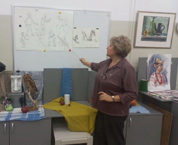 Мастер-класс «Графика фигуры человека»