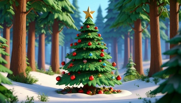 Информационный час «Когда родилась елочка»