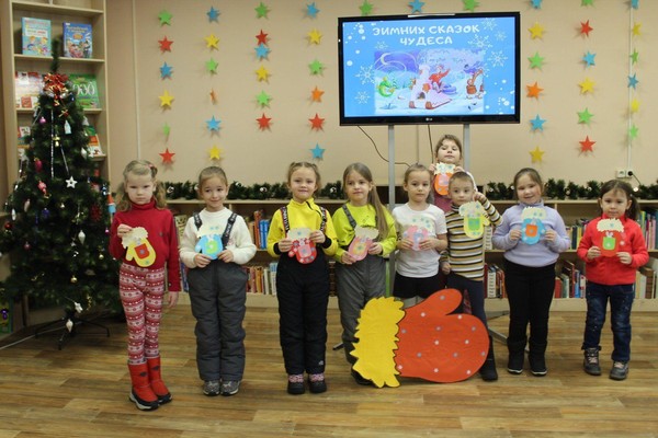 Литературно–игровая программа «Зима рассказывает сказки»