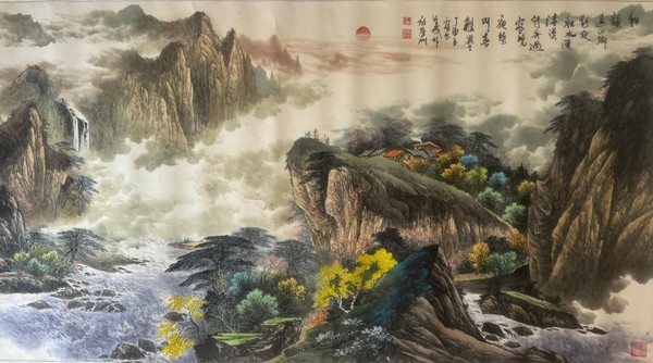 Выставка «Современный китайский художник Канг Миньи»