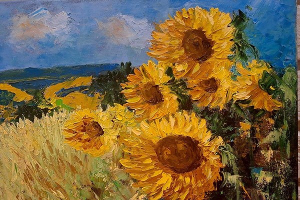 Выставка картин «Тёплые воспоминания в лютые морозы»