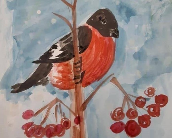 Рисунок «Наши пернатые друзья»