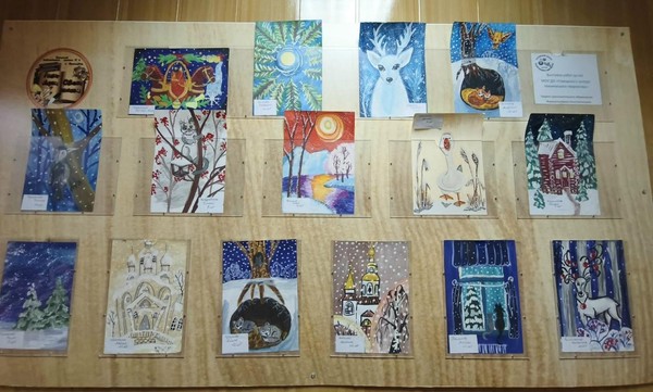 Выставка творческих работ «Зимушка-зима»