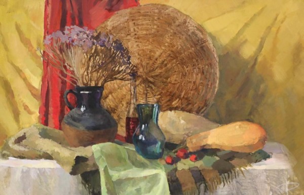 Выставка лучших живописных работ студентов по итогам 1 семестра 2025-2026 учебного года