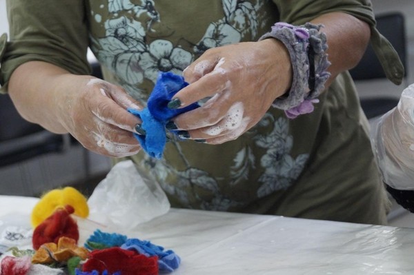 Мастер-класс в технике мокрого и сухого войлоковаляния