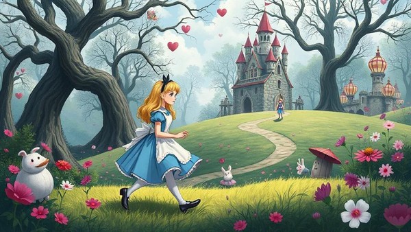 Детская сказка «Алиса в сновидениях»