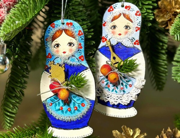 Мастер-класс «Новогодняя матрешка»