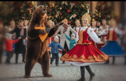 Большое новогоднее гулянье