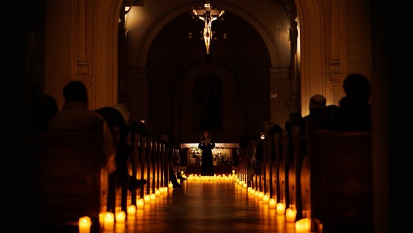 Иоганн Себастьян Бах в сиянии свечей