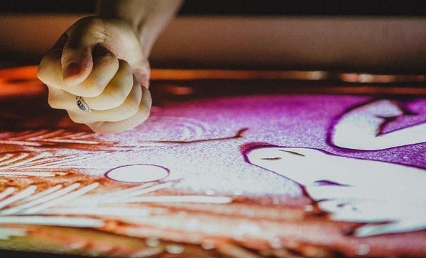 Сказка с органом и песочной анимацией «Серебряное копытце»