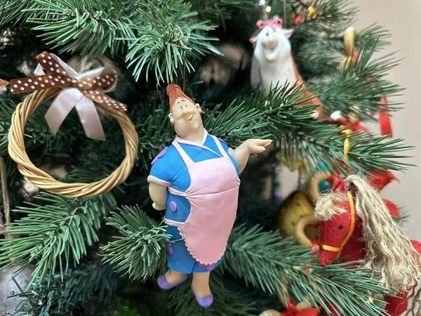 Новогодняя елка в стиле «ретро»