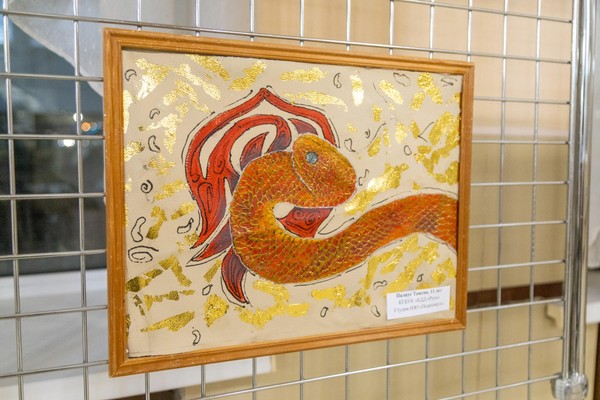 Выставка детского изобразительного искусства «Зимние узоры»