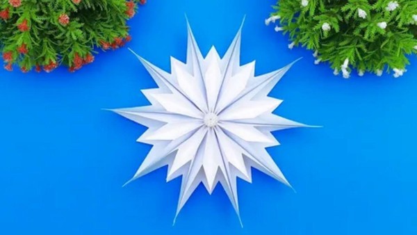 «Новогодняя снежинка» мастер-класс по декоративно-прикладному творчеству