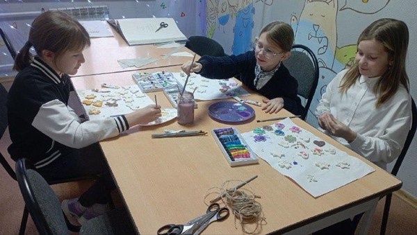 Мастер-класс по скрапбукингу «Зимний лес»