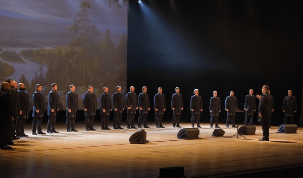 Творческая встреча-концерт Сибирского мужского хора