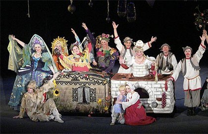 Гуси-Лебеди и Баба-Яга