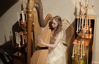 Клуб маленьких эстетов. «Волшебные звуки арфы»