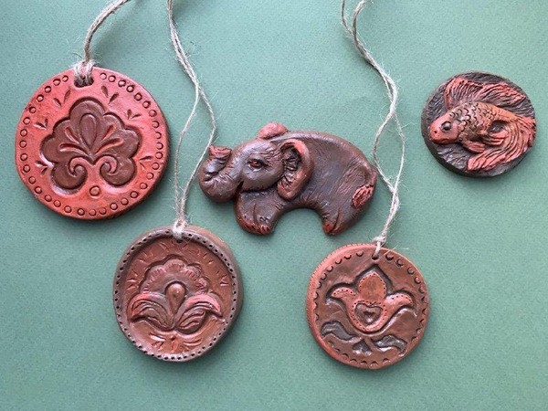 Мастер-класс «Керамические медальоны»