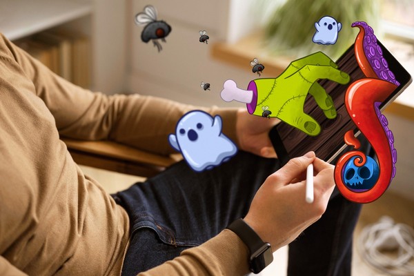 Стиль-встреча в жанре анимации «Ожившая картинка»