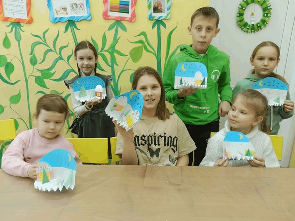 Мастер-класс по аппликации «Зимний лес»