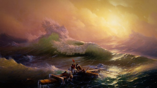 Морской сюжет Айвазовского