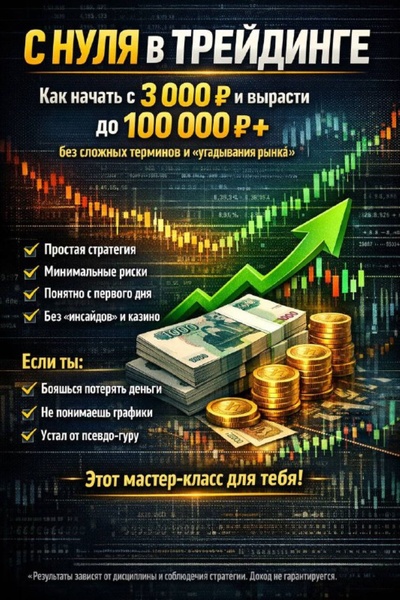 Мастер-класс: Трейдинг с небольшой суммы