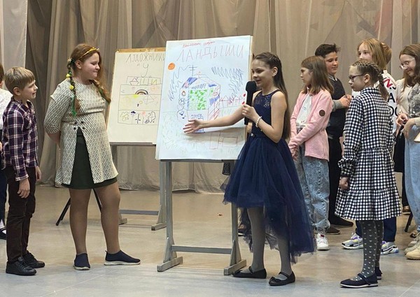 Празднование «Посвящение в юные художники»