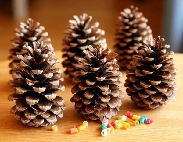 Мастер класс «шишечные поделки» из природного материала