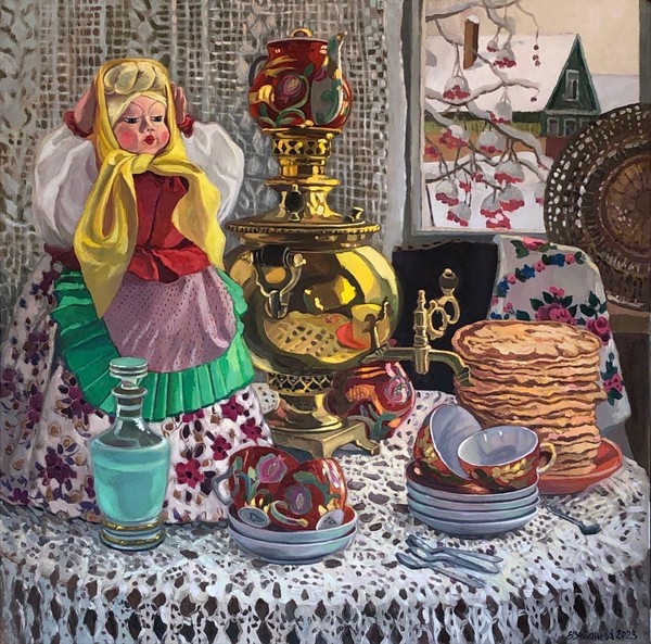 Выставка «Дом с самоваром. Живопись и коллекция»