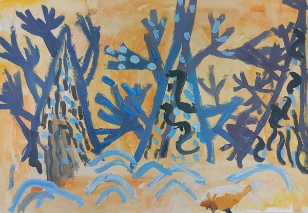 Виртуальная выставка «Зимний лес»