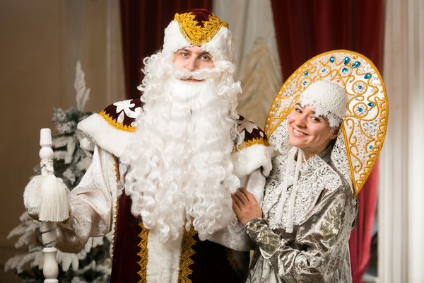 Новогодняя ёлка: Буратино. Куклы Карабаса