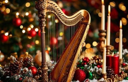 Новогодняя магия кельтских арф. При свечах