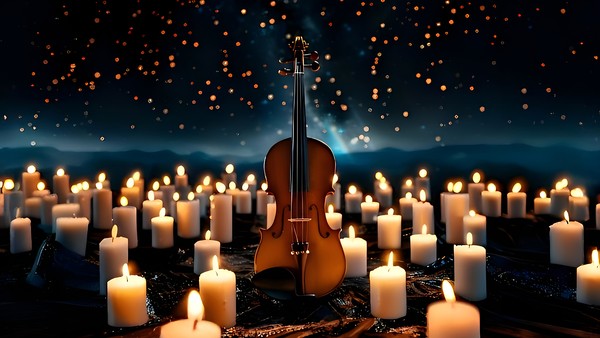 Новогодниe хиты при свечах