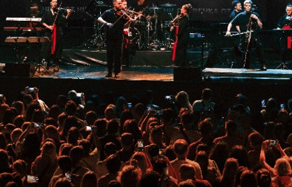 Sinteza Orchestra. Караоке с оркестром. Новогодняя вечеринка