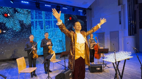 Концерт «Хрустальный щелкунчик. Струнный квартет и стеклянная арфа Александра Лемешева»