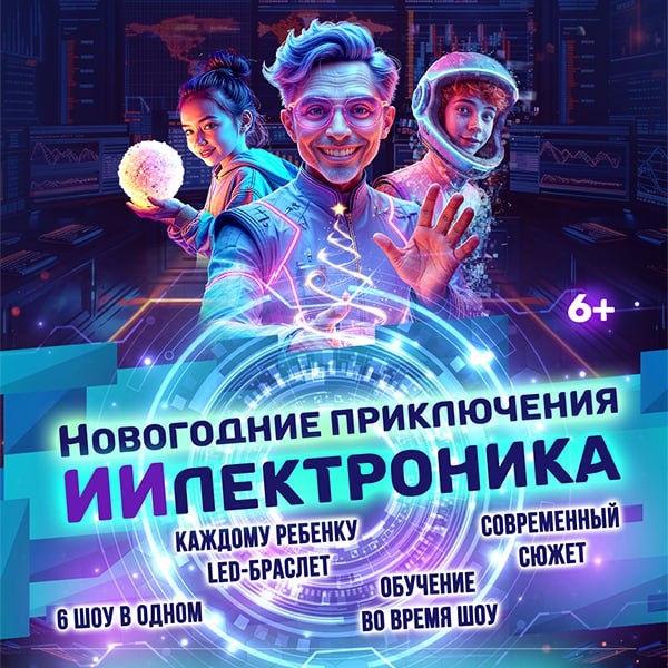 Новогодние приключения ИИлектроника г.Красноярск