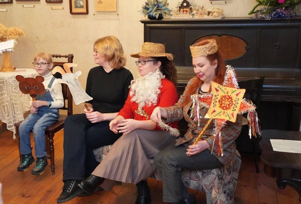 Музейное занятие «Новогодние коляды»